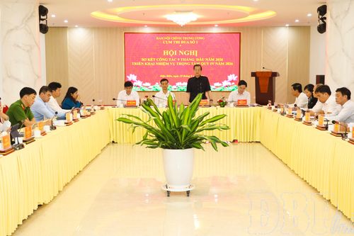 Cụm Thi đua số I, Ban Nội chính Trung ương sơ kết công tác 9 tháng năm 2026