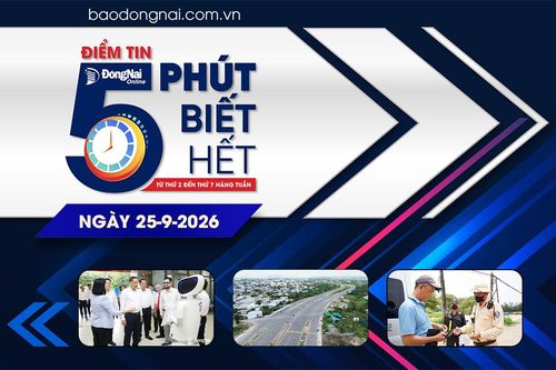 Điểm tin '5 phút biết hết' sáng 25-9: Đại lộ Nguyễn Hữu Cảnh đã bàn giao gần 79% mặt bằng