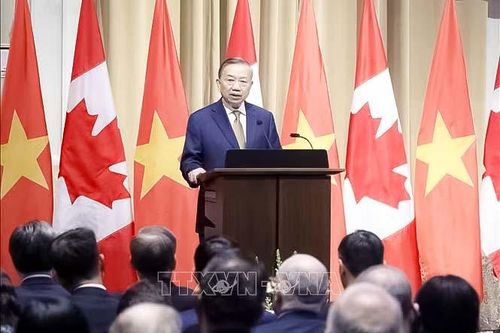 Tổng Bí thư, Chủ tịch nước Tô Lâm phát biểu chính sách tại Canada