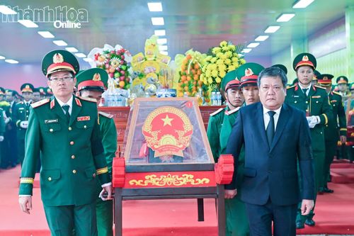 Khánh Hòa tổ chức Lễ viếng, truy điệu và an táng 45 hài cốt liệt sĩ tại Nghĩa trang liệt sĩ Hòn Dung