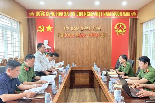 Công an tỉnh Khánh Hòa kiểm tra công tác phòng cháy, chữa cháy tại phường Đông Ninh Hòa