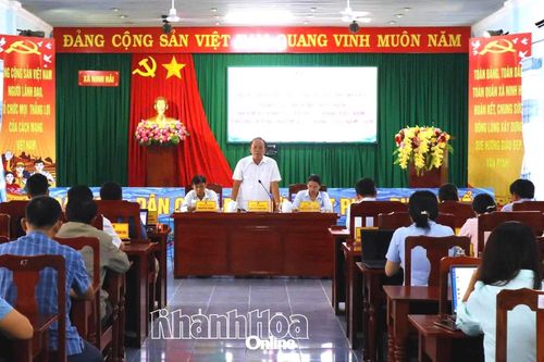 9 tháng năm 2026, tỷ lệ giải ngân vốn đầu tư công của xã Ninh Hải đạt 79,26% kế hoạch