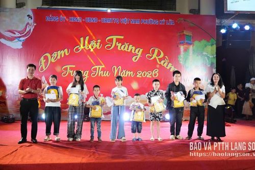 Phường Kỳ Lừa tổ chức Đêm hội trăng rằm năm 2026