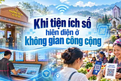 Khi tiện ích số hiện diện ở không gian công cộng