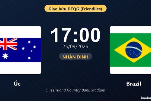 Nhận định Úc vs Brazil: Hứa hẹn màn đôi công