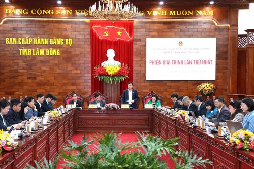 HĐND tỉnh Lâm Đồng giải trình các vấn đề cử tri quan tâm