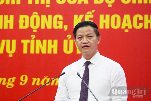 Toàn văn bài phát biểu khai mạc của đồng chí Vương Quốc Tuấn, Bí thư Tỉnh ủy tại hội nghị nghiên cứu, học tập, quán triệt, tuyên truyền và triển khai thực hiện một số nghị quyết, chỉ thị của Bộ Chính trị và các chương trình hành động, kế hoạch của Ban Thư