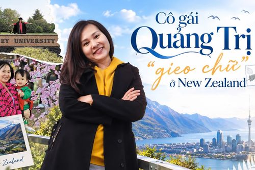 Cô gái Quảng Trị 'gieo chữ' ở New Zealand