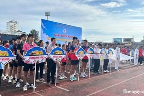 Khai mạc Giải Điền kinh Đại hội Thể dục Thể thao thành phố Huế lần thứ X - năm 2026