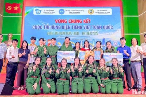 Trường Cao đẳng Huế đoạt giải Nhì Cuộc thi Hùng biện tiếng Việt dành cho người nước ngoài