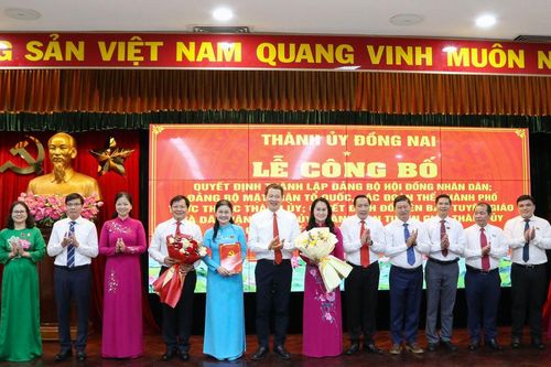 TP. Đồng Nai: Thành lập 2 Đảng bộ trực thuộc Thành ủy
