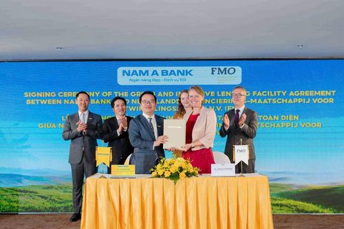 Nam A Bank nhận khoản tài trợ 60 triệu USD từ FMO, tiếp tục mở rộng vốn xanh quốc tế