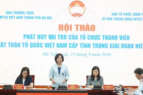 Phát huy vai trò tổ chức thành viên MTTQ Việt Nam cấp tỉnh
