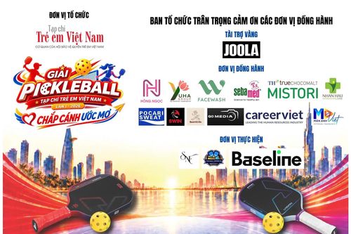 Không khí nóng lên trước giờ tranh tài Giải Pickleball Tạp chí Trẻ em Việt Nam