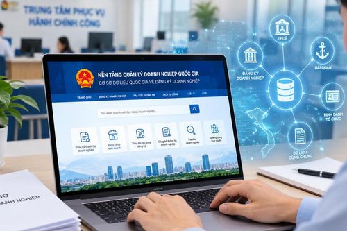 Nền tảng quản lý doanh nghiệp quốc gia: Hướng tới giảm giấy tờ, dùng chung dữ liệu