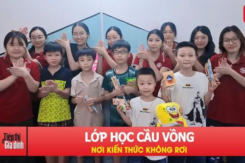 Lớp học Cầu Vồng – Nơi kiến thức không rơi
