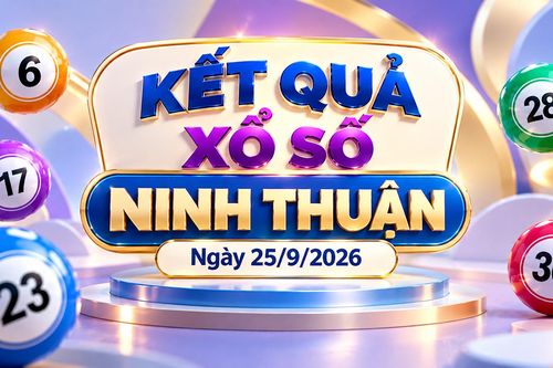 XSNT 25/9 - Kết quả XSNT hôm nay thứ Sáu ngày 25/9/2026