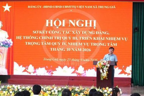Xã Trung Giã giữ vững đà tăng trưởng kinh tế - xã hội