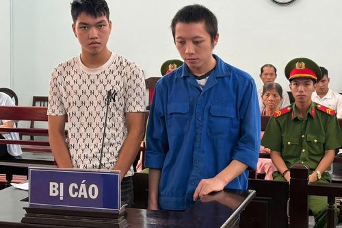 Ném chai bia vào mặt người đi đường, hai thanh niên cùng lĩnh án