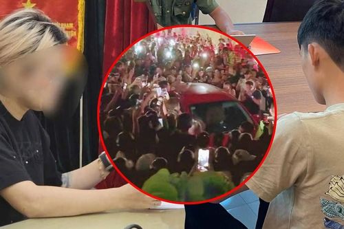 Vụ bao vây ô tô, livestream ở Thái Nguyên: Công an mời 2 người làm việc