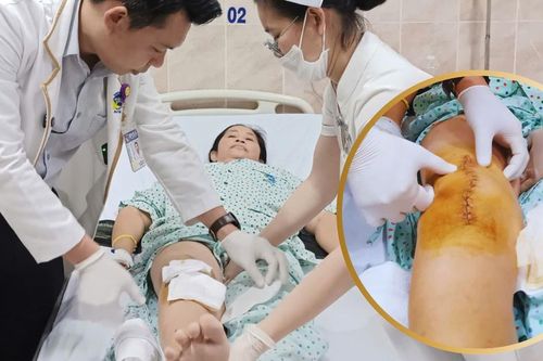 Đứng bán hàng nhiều năm, chủ tiệm tạp hóa phải ngồi xe lăn vào viện