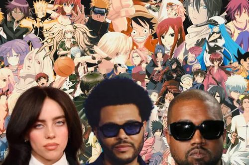 Khi anime bước vào thế giới âm nhạc của The Weeknd, Kanye West và Billie Eilish