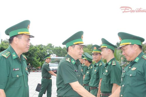 Đoàn công tác Bộ đội Biên phòng Việt Nam kiểm tra thực hiện nhiệm vụ khu vực biên giới, cửa khẩu TPHCM