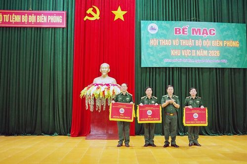 Đà Nẵng giành giải Nhất toàn đoàn Hội thao võ thuật Bộ đội Biên phòng khu vực II