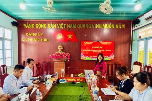 Khánh Hòa: Chuẩn hóa nghiệp vụ, nâng chất lượng nền hành chính cơ sở