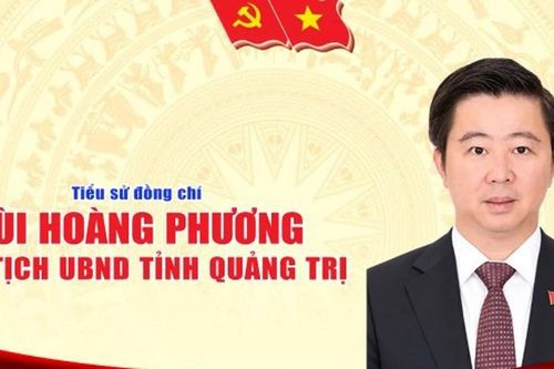 Tiểu sử đồng chí Bùi Hoàng Phương, tân Phó Bí thư Tỉnh ủy, Chủ tịch UBND tỉnh Quảng Trị