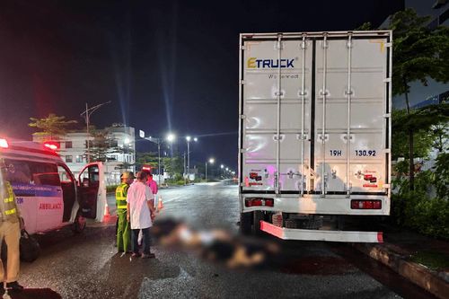 Khẩn trương khắc phục hậu quả vụ tai nạn giao thông nghiêm trọng trên tuyến đường ngang khu công nghiệp An Dương (Hải Phòng)