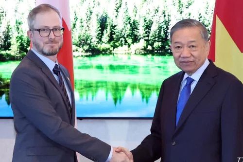 Tổng Bí thư, Chủ tịch nước Tô Lâm tiếp lãnh đạo Đảng Cộng sản Canada