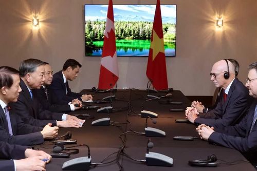 [Ảnh] Tổng Bí thư, Chủ tịch nước Tô Lâm tiếp Hiệu trưởng Trường đại học Concordia của Canada