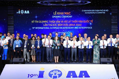 Khai mạc Kỳ thi Olympic Thiên văn và Vật lý thiên văn quốc tế lần thứ 19