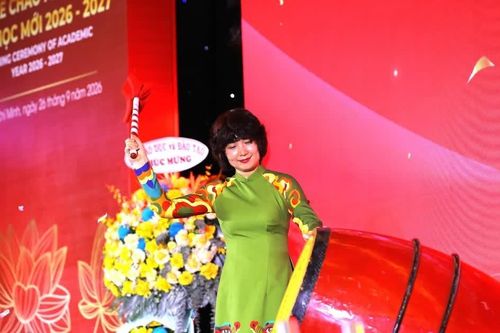 Tiếng trống khai trường đầu tiên ở Phân hiệu Trường Đại học Ngoại thương tại TP. Hồ Chí Minh