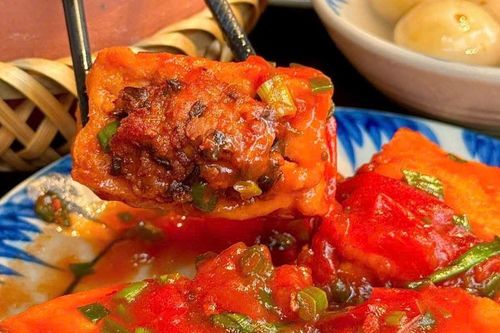 Cách làm đậu phụ nhồi thịt xốt cà chua đơn giản tại nhà