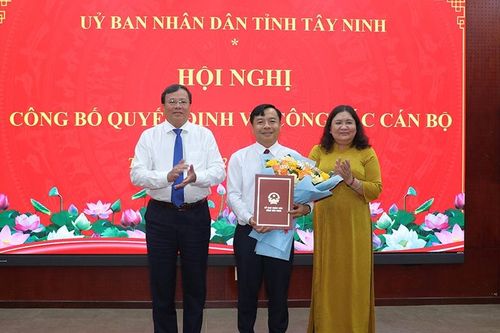 Tây Ninh bổ nhiệm Trưởng Ban Quản lý Khu kinh tế tỉnh