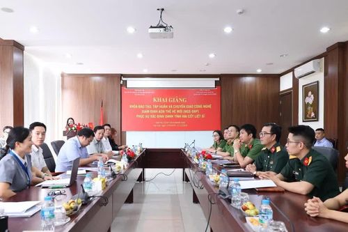 Đào tạo công nghệ ADN thế hệ mới để xác định danh tính liệt sĩ