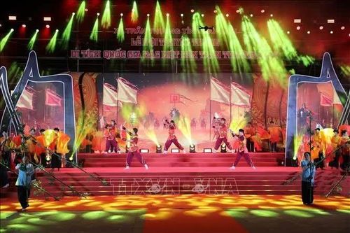 Khai mạc Lễ hội đền Trần Thương tỉnh Ninh Bình