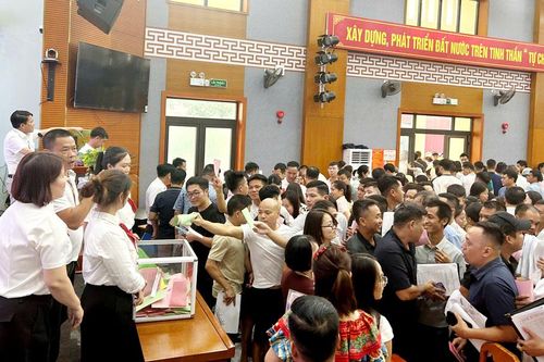 Phường Đa Mai: Đấu giá 85 lô đất ở, số tiền trúng tăng gần 100 tỷ đồng so với giá khởi điểm