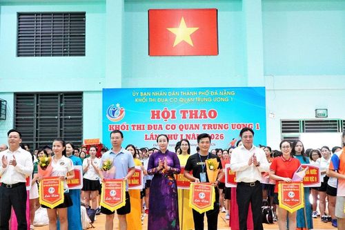 Hơn 150 vận động viên tranh tài tại Hội thao Khối thi đua cơ quan Trung ương 1