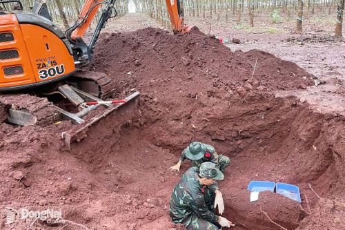 Đội K76 Đồng Nai tìm kiếm, quy tập được 23 hài cốt liệt sĩ