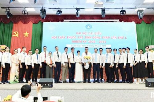 Bác sĩ Mai Huy Trúc giữ chức Chủ tịch Hội Thầy thuốc trẻ tỉnh Đồng Tháp lần thứ I