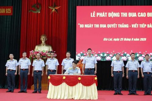 Phát động đợt thi đua cao điểm “80 ngày thi đua Quyết thắng - Viết tiếp bản hùng ca”