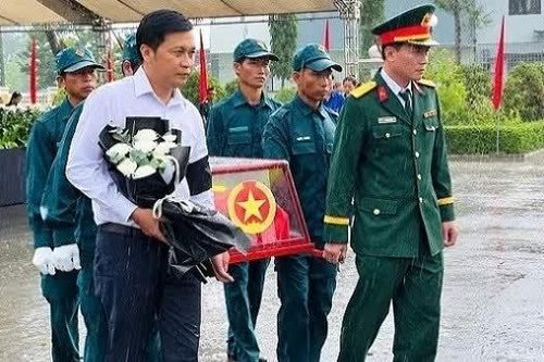 Tổ chức lễ truy điệu và an táng 3 hài cốt liệt sĩ tại Krông Pa