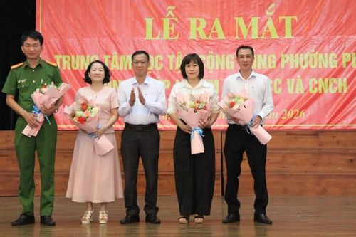 Ra mắt Trung tâm học tập cộng đồng phường Pleiku gắn với nhiệm vụ PCCC và CNCH