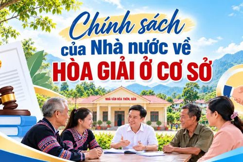 Chính sách của Nhà nước về hòa giải ở cơ sở