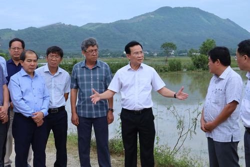 Chủ tịch UBND tỉnh Lâm Đồng Hồ Văn Mười kiểm tra công tác phòng, chống thiên tai và khảo sát các dự án