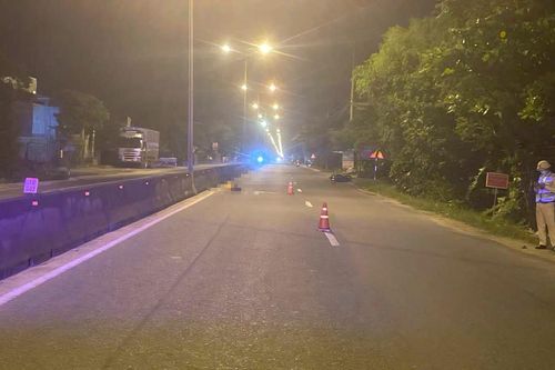 Xe máy tông dải phân cách trên QL1A Đà Nẵng, một người tử vong tại chỗ
