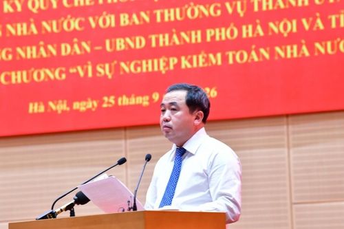 Hà Nội đề nghị Kiểm toán nhà nước hỗ trợ kiểm toán sớm các dự án trọng điểm